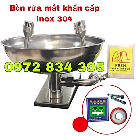 Mua Chậu rửa mắt khẩn cấp gắn tường inox