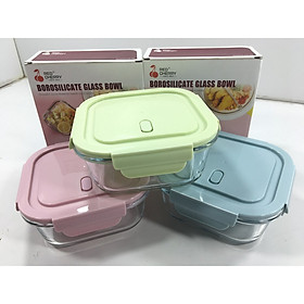 Mua Hộp đựng cơm thủy tinh  hộp thủy tinh vuông đựng thực phẩm  hộp đựng cơm giữ nhiệt văn phòng 400ml  600ml  800ml