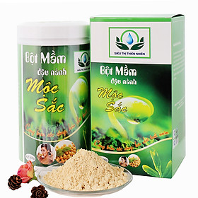 Bột Mầm Đậu Nành Nguyên Xơ Mộc Sắc 500g, Tăng Kích Thước Vòng 1 Hiệu Quả