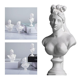 Hình ảnh Famous sculpture plaster bust statue Greek mythology figurine plaster