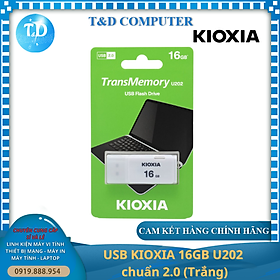 Mua USB KIOXIA 16GB U202 chuẩn 2.0 (Trắng) - Hàng chính hãng FPT phân phối