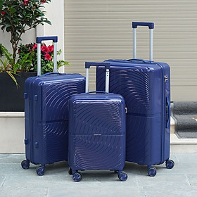 Vali kéo SUNNY ROGER - size 20/24inch nhựa PP chống vỡ, vali thời trang bền đẹp bảo hành 10 năm