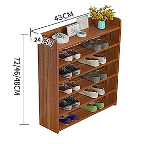 Kệ để giày đơn giản hộc tủ nhỏ lưu trữ thích hợp cho gia đình nhiều tầng đẹp