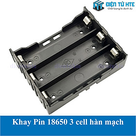 Mua Hộp đế đựng Pin sạc 18650 3 khay hàn mạch