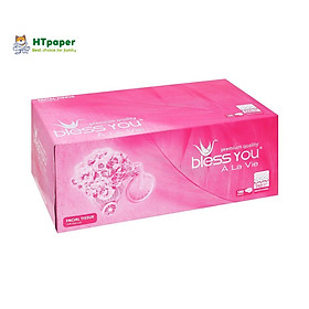 Mua Khăn Giấy Hộp  Khăn Giấy Rút Bless You À La Vie 180 tờ x 2 lớp cao cấp mềm mịn