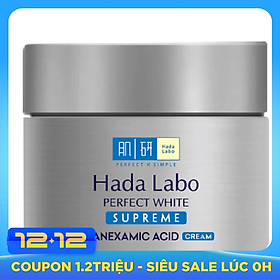 Kem dưỡng trắng toàn diện Hada Labo Perfect White Supreme Cream (50g)