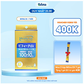 Men vi sinh Bifina Nhật Bản, Loại EX 7 gói - Thoát ngay viêm đại tràng, không lo tái phát