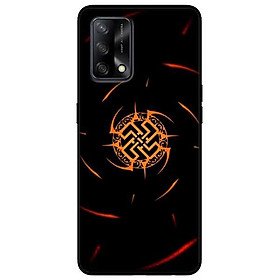 Ốp lưng dành cho Oppo A54 - A74 - A94 mẫu Năng Lượng Đỏ Đen