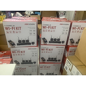 Bộ Kit camera Wifi HIKVISION NK42W0H(D) (4 CAMERA + 1 Đầu ghi ) - Hàng chính hãng