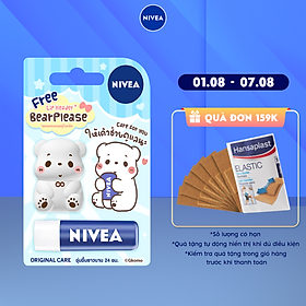 Son Dưỡng Môi Chuyên Sâu Nivea Lip Original Care - Tặng Kèm Ốp Son - 85061