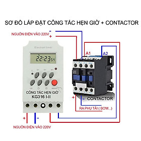 Hẹn Giờ Công Suất Lớn 220V