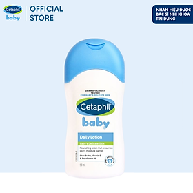 [Quà tặng không bán] Sữa dưỡng ẩm dịu lành hằng ngày Cetaphil Baby Daily Lotion 50ml