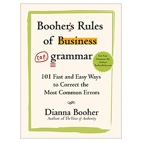 Hình ảnh sách Booher's Rules Of Business Grammar