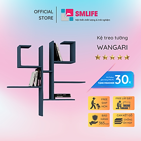 Mua Kệ gỗ trang trí đa năng SMLIFE Wangari