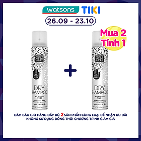 Dầu Gội Khô Girlz Only No Residue Nude Không Cặn 200ml