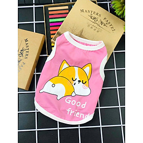 ÁO BA LỖ CORGI DÀNH CHO THÚ CƯNG CHÓ MÈO
