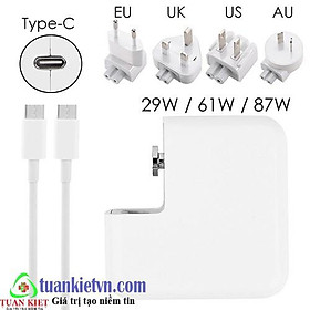 Mua Sạc Dùng Cho Laptop Macbook 29W 61W 87W USB-C Type-C