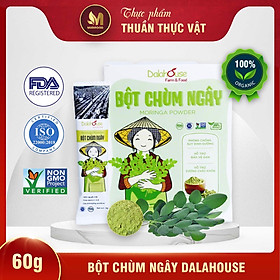 Bột Chùm Ngây Hữu Cơ Nguyên Chất Sấy Lạnh Dalahouse 60g