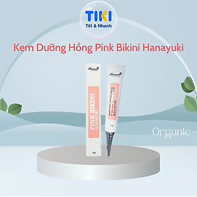 Kem Dưỡng Hồng Bikini Pink Bikini Hanayuki Chính Hãng Dưỡng  Trắng Hồng Mờ Thâm Ngăn Ngừa Lão Hóa 30g