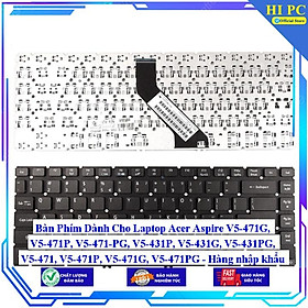 Bàn phím dành cho laptop acer aspire v5-471g v5-471p v5-471-pg v5-431p v5-431g v5-431pg v5-471 v5-471p v5-471g - hàng nhập khẩu mới 100%