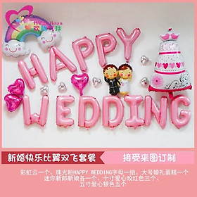 Set trang trí phòng cưới, phòng tân hôn