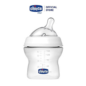 Bình sữa núm nghiêng Pisa Natural Feeling 0M+ Chicco 150ml