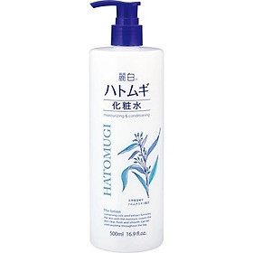 Nước dưỡng ẩm và làm sáng da hatomugi 500ml/chai