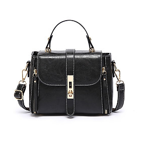 bags fashion oil leather bag European and American messenger bag