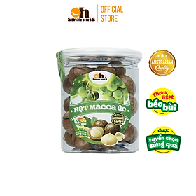 Hạt Macca Úc nứt vỏ Smile Nuts (215g - 500g) | 100% nhập khẩu từ Úc, giòn béo, thơm ngon