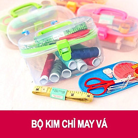 Bộ kim chỉ kèm phụ kiện đa năng nhiều món sử dụng may vá tiện dụng trong gia đình