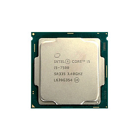 Bộ Vi Xử Lý CPU Intel Core I5-7500 Tray chưa Fan - Hàng Chính Hãng