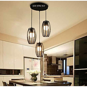 Mua Đèn treo trần phòng ăn đẹp .đèn thả bàn ăn  đèn thả thông tầng  đèn thả chao bí đẹp giá tốt có bóng led