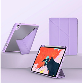 Bao WiWU Defender Smart Cover dành cho Ipad 10.2 inch đến 12.9 inch làm bằng da PU, có khe để bút, tựu động tắt mở - Hàng chính hãng