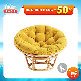 Mua Ghế mây thư giãn PAPASAN 1 mét cao cấp chất liệu mây chắc chắn (Tự chọn màu)