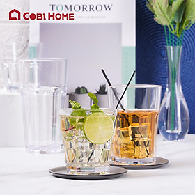 Ly nhựa uống nước, cốc uống nước, màu trắng trong suốt bằng nhựa cao cấp - 4 size 376427/376428/376429/376430. NHẬP KHẨU PHÂN PHỐI CHÍNH HÃNG COBI HOME