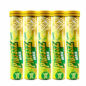 {Combo 5 tuýp} Plusssz Max C + ZinC vị Chanh