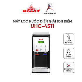 Mua Máy Lọc Nước Điện Giải Ion Kiềm ROBOT UHC- 4511 Chế Độ Nóng  Nguội  Lạnh - Tạo 11 Loại Nước - Hàng Chính Hãng