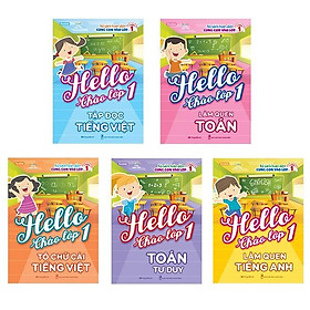 Combo 5 Cuốn: Hello Chào Lớp 1