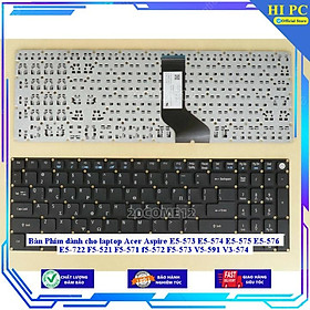 Mua Bàn Phím dành cho laptop Acer Aspire E5-573 E5-574 E5-575 E5-576 E5-722 F5-521 F5-571 f5-572 F5-573 V5-591 V3-574 - Hàng Nhập Khẩu