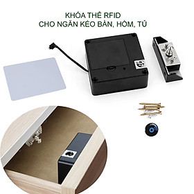 Mua Khóa thẻ RFID thong minh cho ngăn kéo bàn  hòm  tủ cá nhân