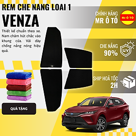 Rèm Che Nắng Xe Toyota Venza Loại 1 Mr Ô TÔ Bảo Hành 24 tháng Cam Kết Chuẩn Khít Theo Xe