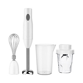 Hand Blender 5-in-1 Stick Blender with Mixing Beaker Meat and Vegetable Grinder Egg Beater Food Smoothies Chopper