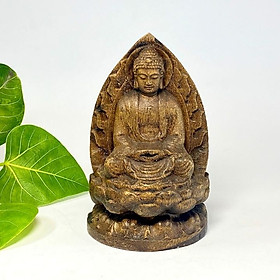 Mua Tượng Phật Quan Âm Hai Mặt Để Xe ô tô Bằng Gỗ Trầm Hương