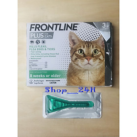 FRONTLINE Plus Cats_nhỏ gáy mèo tránh ve rận