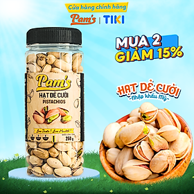 Hạt Dẻ Cười Không Tẩy Trắng Pams - Hạt Dẻ Nhập Khẩu Mỹ, Nhân Giòn Ngon, Dùng Ăn Kiêng Ăn Vặt