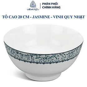 Mua Tô cao 20 cm – Jasmine – Vinh Quy Nhạt (072017197) - Gốm sứ cao cấp Minh Long 1