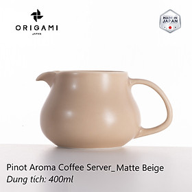 Bình sứ pha cà phê Origami Pinot Aroma Coffee Server 400ml