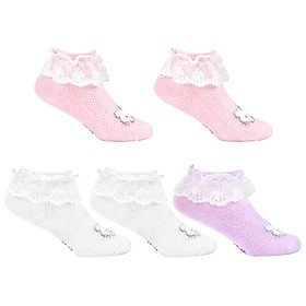 Bộ 5 Đôi Tất Bé Gái HELLO KITTY KTW3105