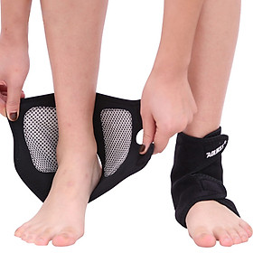 Đai nẹp hỗ trợ sưởi ấm mắt cá chân AOLIKES YE-1050 nam châm tự làm nóng trị liệu phục hồi sau chấn thương Magnet ankle protection - Hàng Chính Hãng