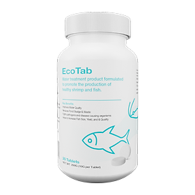 Viên Nén Vi Sinh Xử Lý Bùn Đáy Ao - EcoTab Hộp 20 Viên